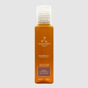 🔥3/$30 Aromatherapy Associates Rose Shower Oil Rich Oil-to-Milk Body Cleanser